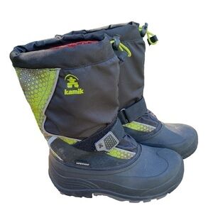 Kamik Kid's Snowfall P Boots Black Youth 5